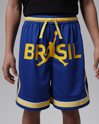 Jordan Essentials Big Kids' Dri-FIT P6 Mesh Diamond Shorts. Nike.com